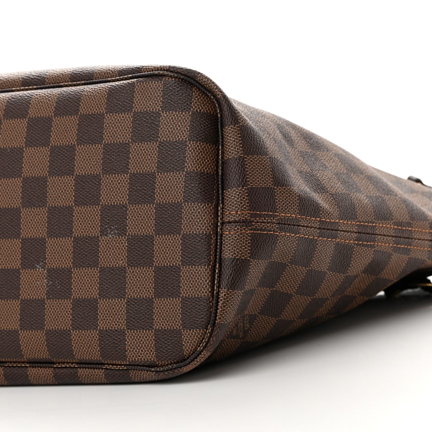 Damier Ebene Neo Neverfull MM Rose Ballerine