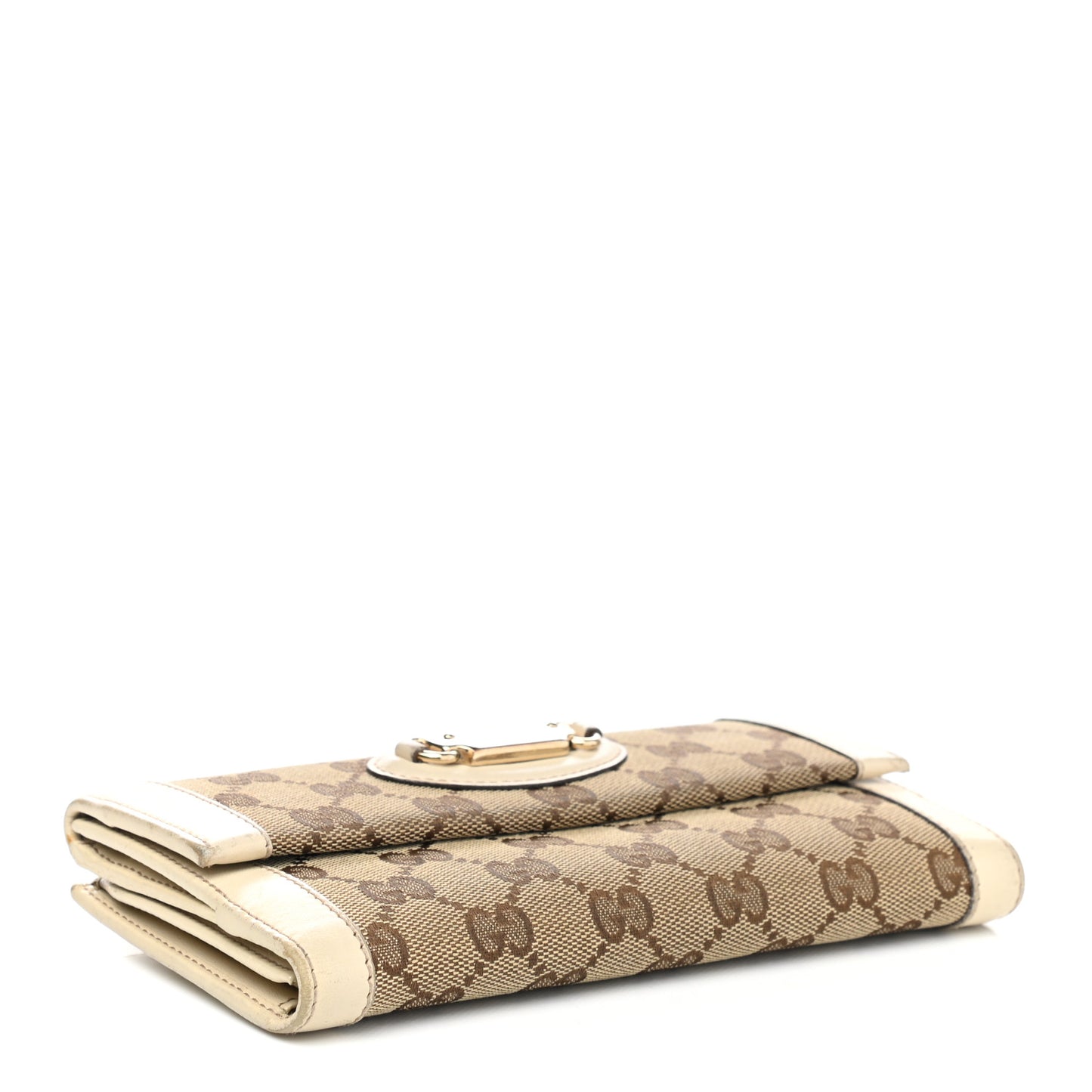 Monogram Continental Flap Wallet Off White