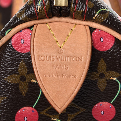 Louis Vuitton Monogram Cerises Speedy 25 6 of 9
