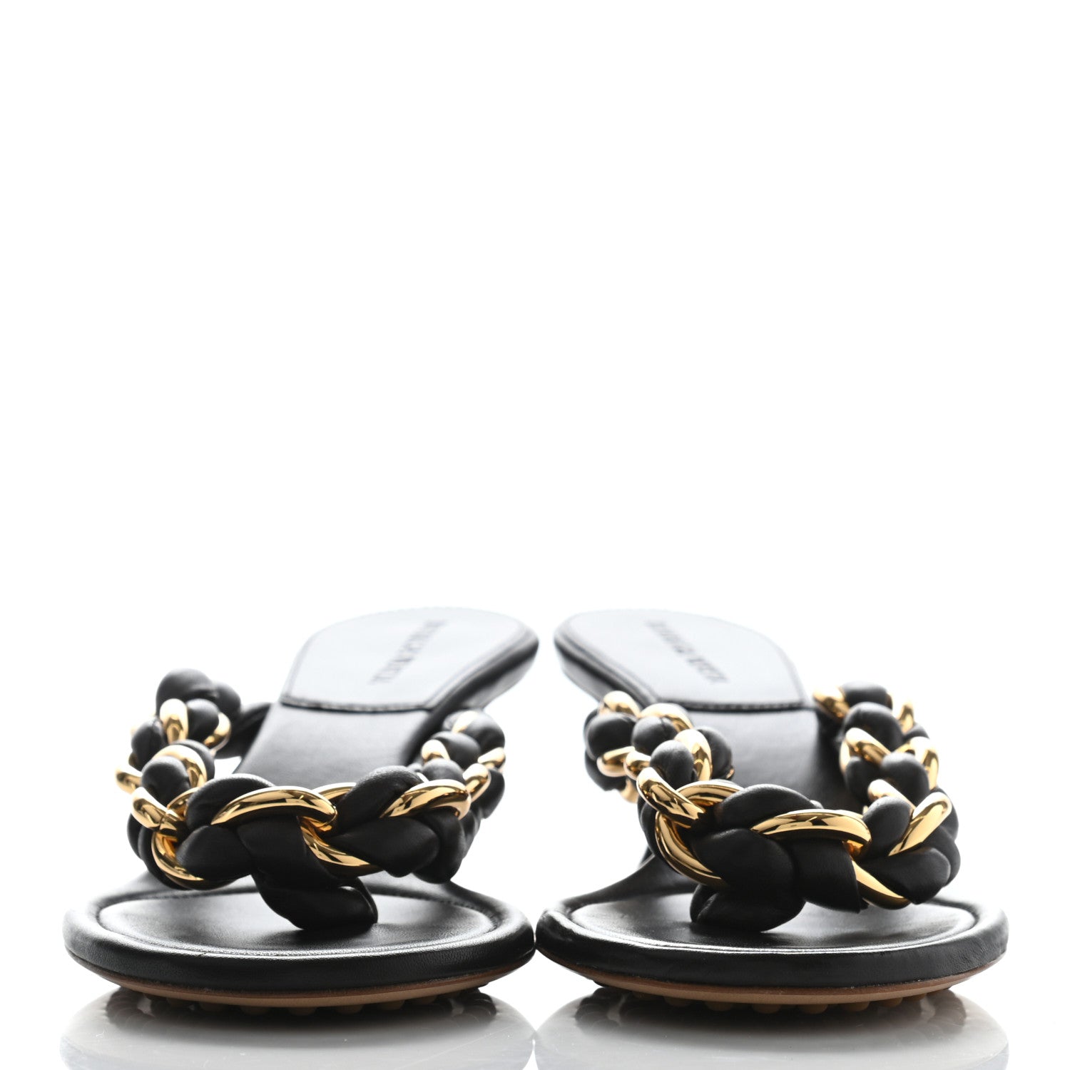 Bottega Veneta Nappa Dot Sandals 40 Fondant 2 of 8