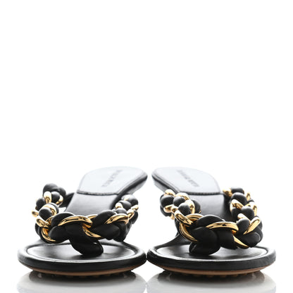 Bottega Veneta Nappa Dot Sandals 40 Fondant 2 of 8
