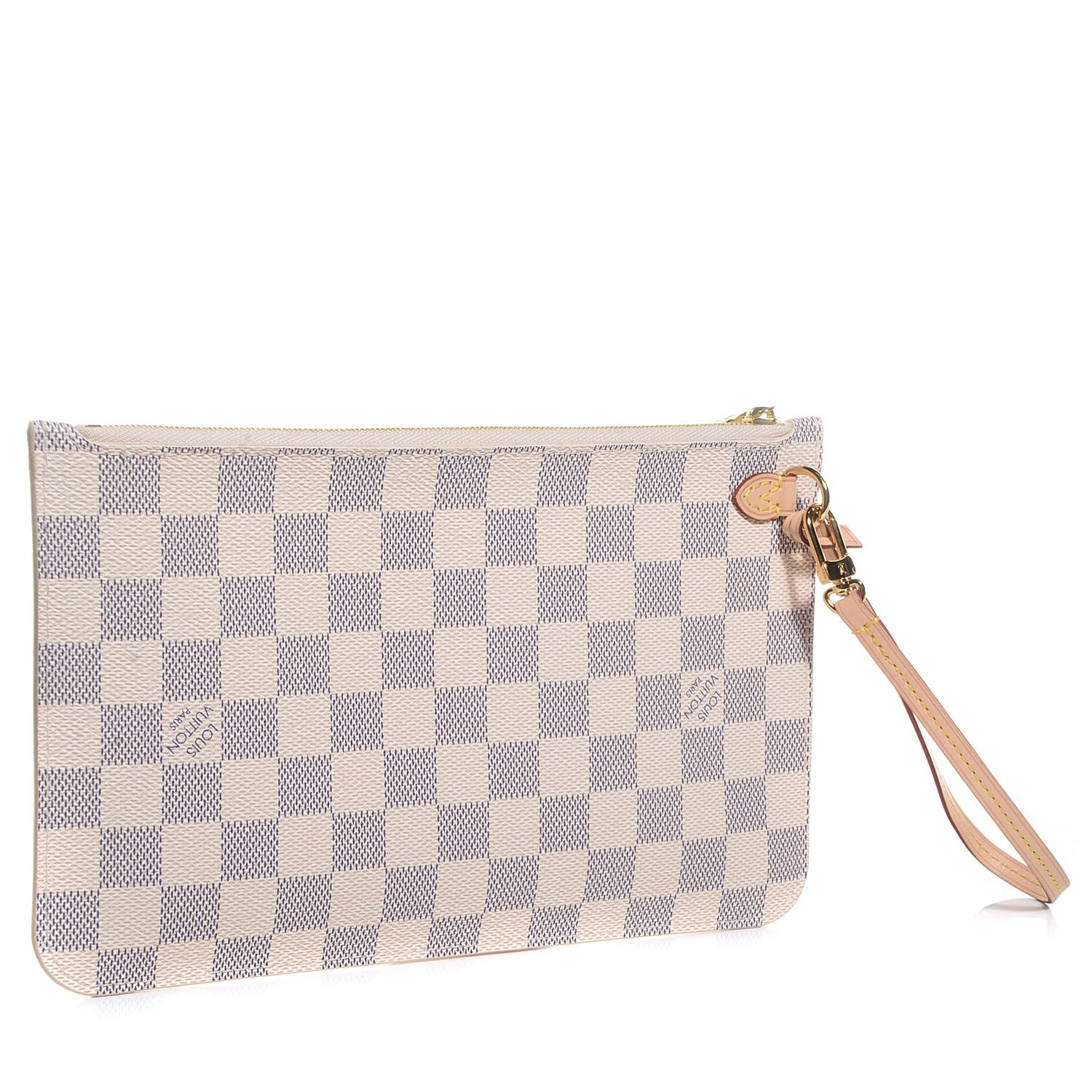 Louis Vuitton Damier Azur Neverfull MM GM Pochette 3 of 9