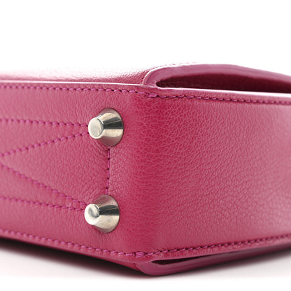 Alexander McQueen Silky Amish Grain Calfskin Box Shoulder Bag 19 Pink 11 of 11