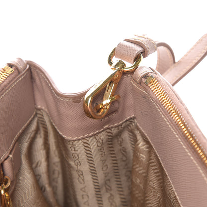 Prada Saffiano Small Galleria Double Zip Tote Cammeo 11 of 17
