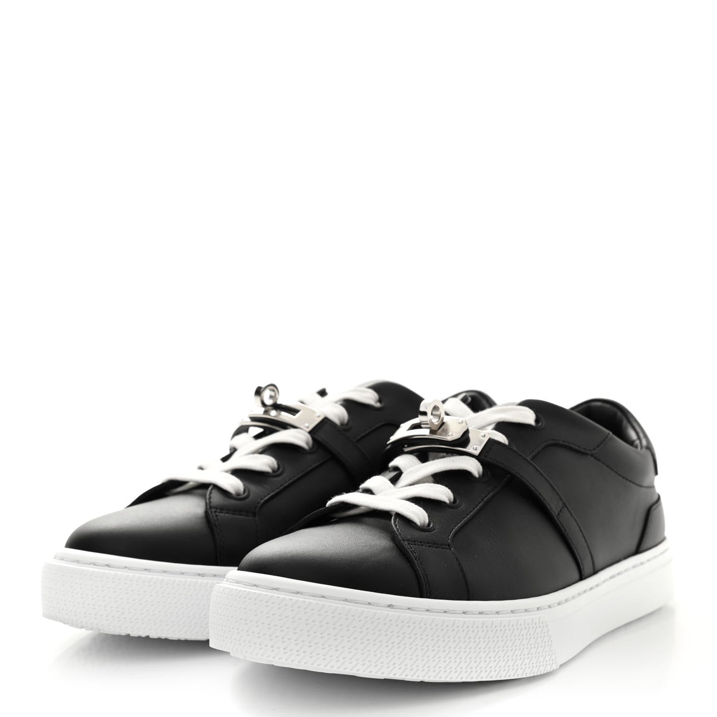 Calfskin Day Sneakers 37 Black
