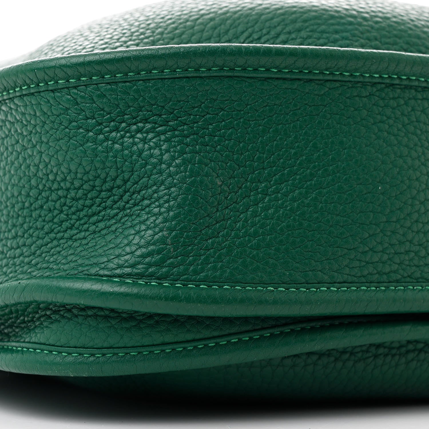 Hermes Taurillon Clemence EVELYNE III PM Malachite 9 of 13
