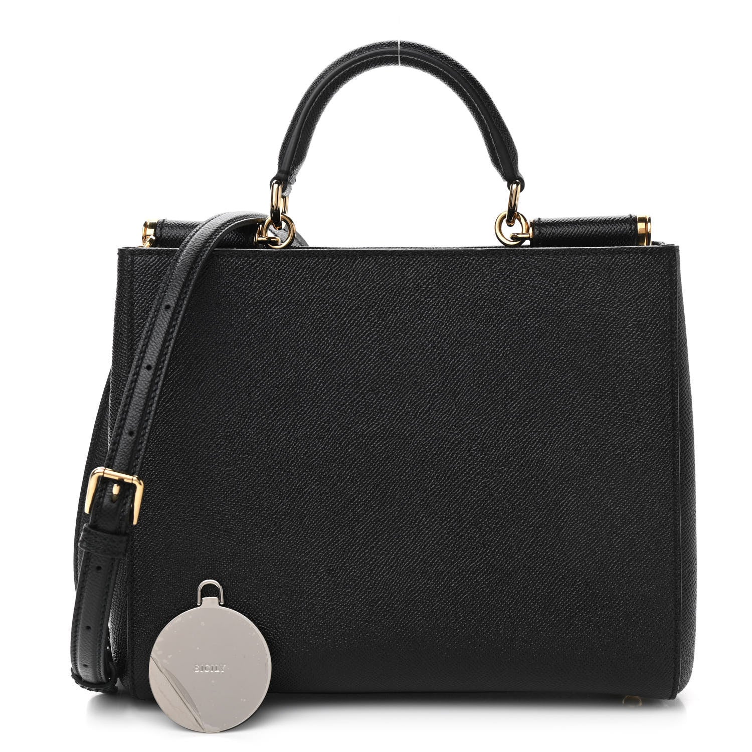 Dolce & Gabbana Dauphine Miss Sicily Shopper Tote Black 1 of 9