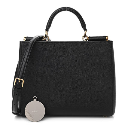 Dolce & Gabbana Dauphine Miss Sicily Shopper Tote Black 1 of 9