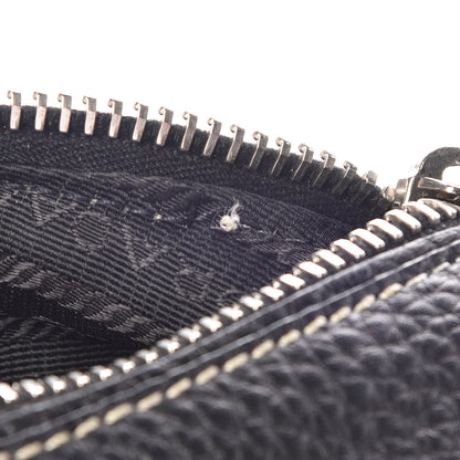 Prada Vitello Daino Hobo Black 7 of 12
