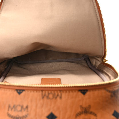 MCM Visetos Klassik Small Sling Bag Cognac 5 of 8