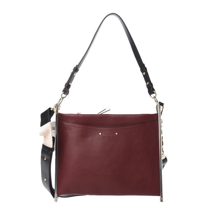 Chloe Smooth Calfskin Medium Roy Clutch Plum Purple 1 of 11