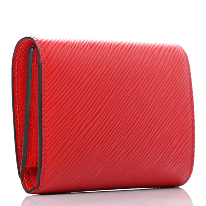 Louis Vuitton Epi Twist Compact Wallet Coquelicot 3 of 7