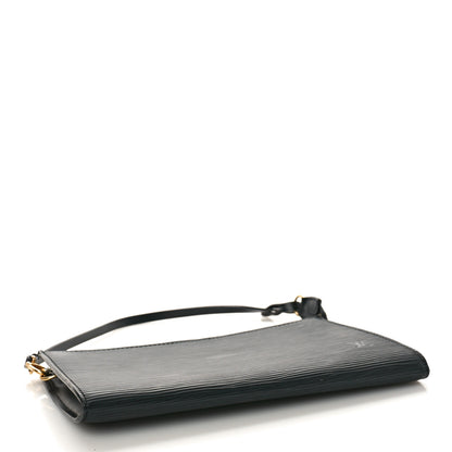 Louis Vuitton Epi Pochette Accessories 24 Black 4 of 9