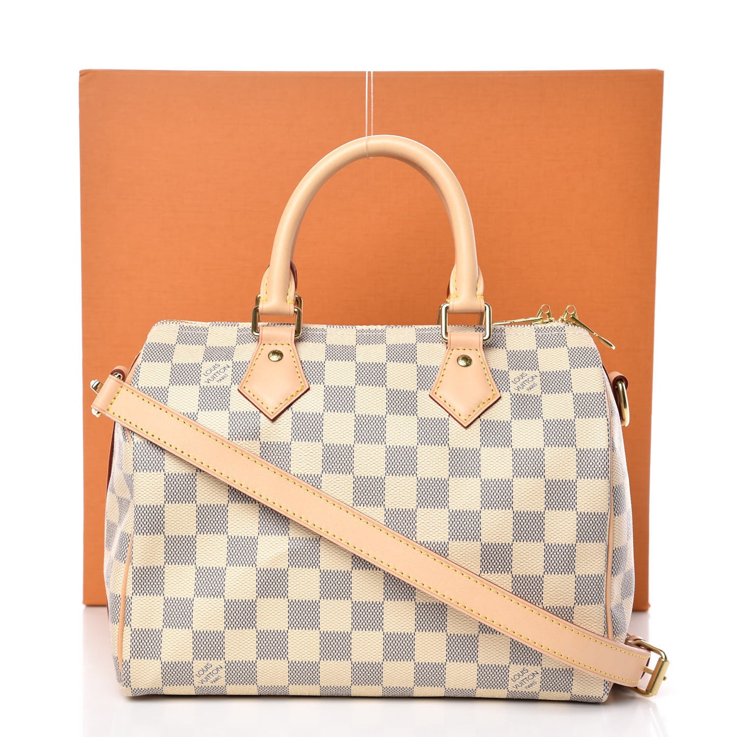 Damier Azur Speedy Bandouliere 25