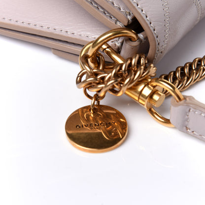 Givenchy Goatskin Quilted Small GV3 Shoulder Bag Natural 11 of 11