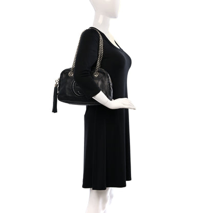 Gucci Pebbled Calfskin Small Soho Bowler Black 2 of 11