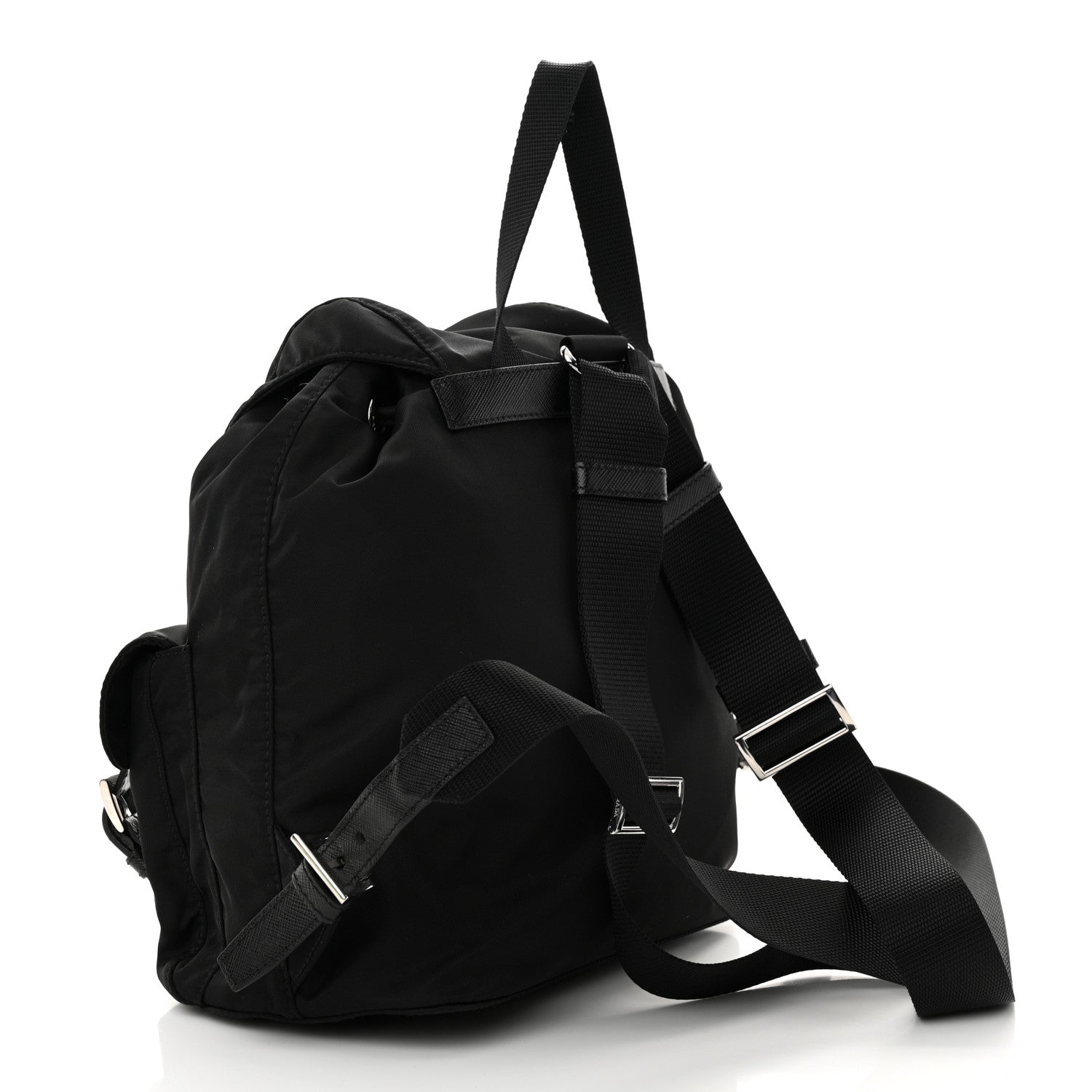 Prada Tessuto Nylon Vela Small Backpack Black 3 of 12