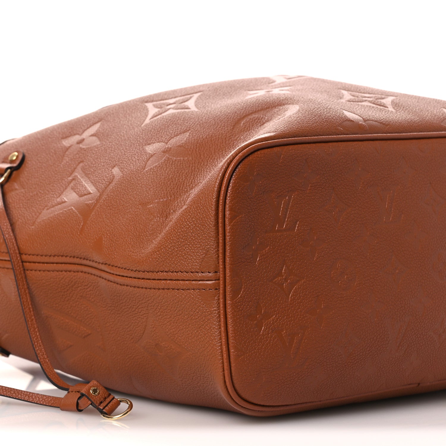 Louis Vuitton Empreinte Monogram Giant Neverfull MM Cognac 9 of 11