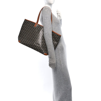Goyard Goyardine Artois MM Black Gold 3 of 10