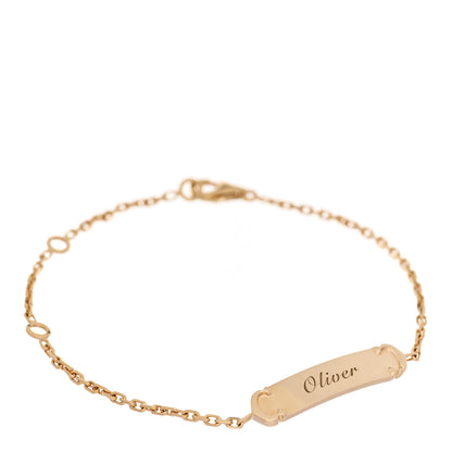 Cartier 18K Yellow Gold ID Chain Bracelet 1 of 6