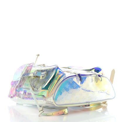 Louis Vuitton PVC Monogram Christopher Backpack GM Iridescent Prism 4 of 10