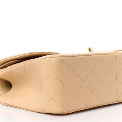 Chanel Caviar Quilted Jumbo Double Flap Beige 10 of 12