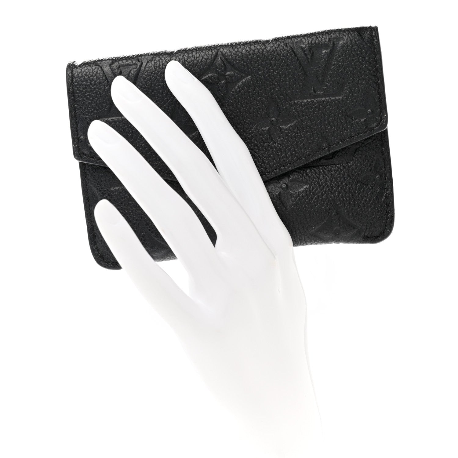Louis Vuitton Empreinte Key Pouch Black 2 of 9
