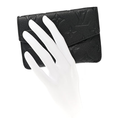 Louis Vuitton Empreinte Key Pouch Black 2 of 9