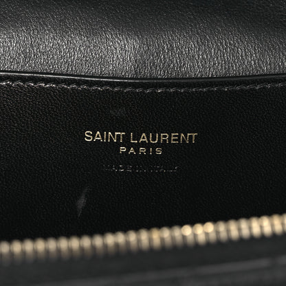 Saint Laurent Lambskin Quilted Mini Gaby Vanity Case Black 6 of 10