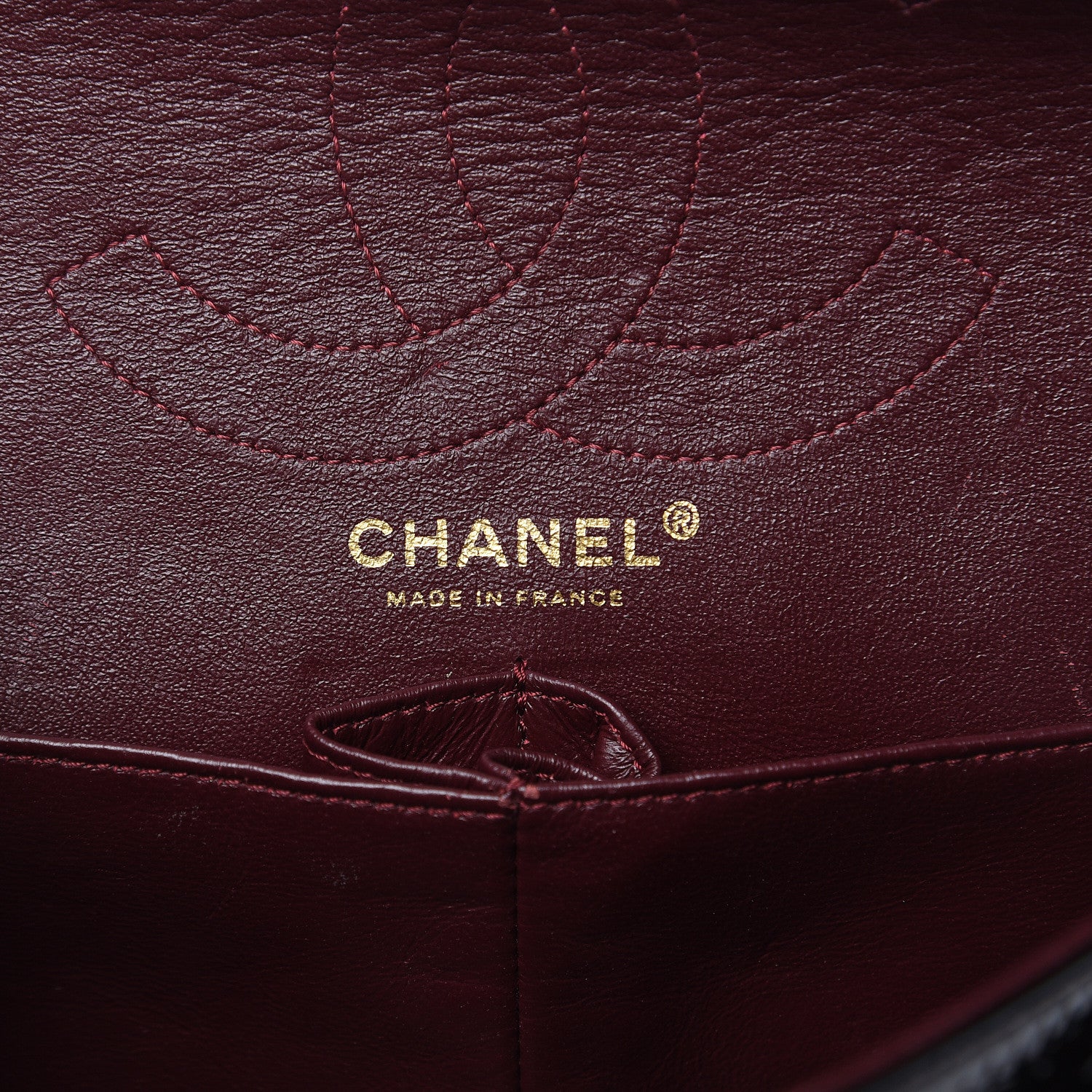 Chanel Crackled Patent Calfskin Puzzle 2.55 Reissue 226 Flap Black 6 of 13