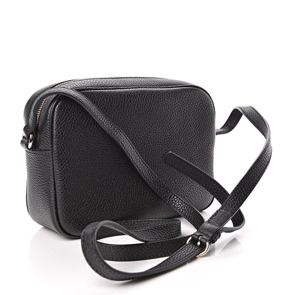 Gucci Pebbled Calfskin Small Soho Disco Bag Black 3 of 9