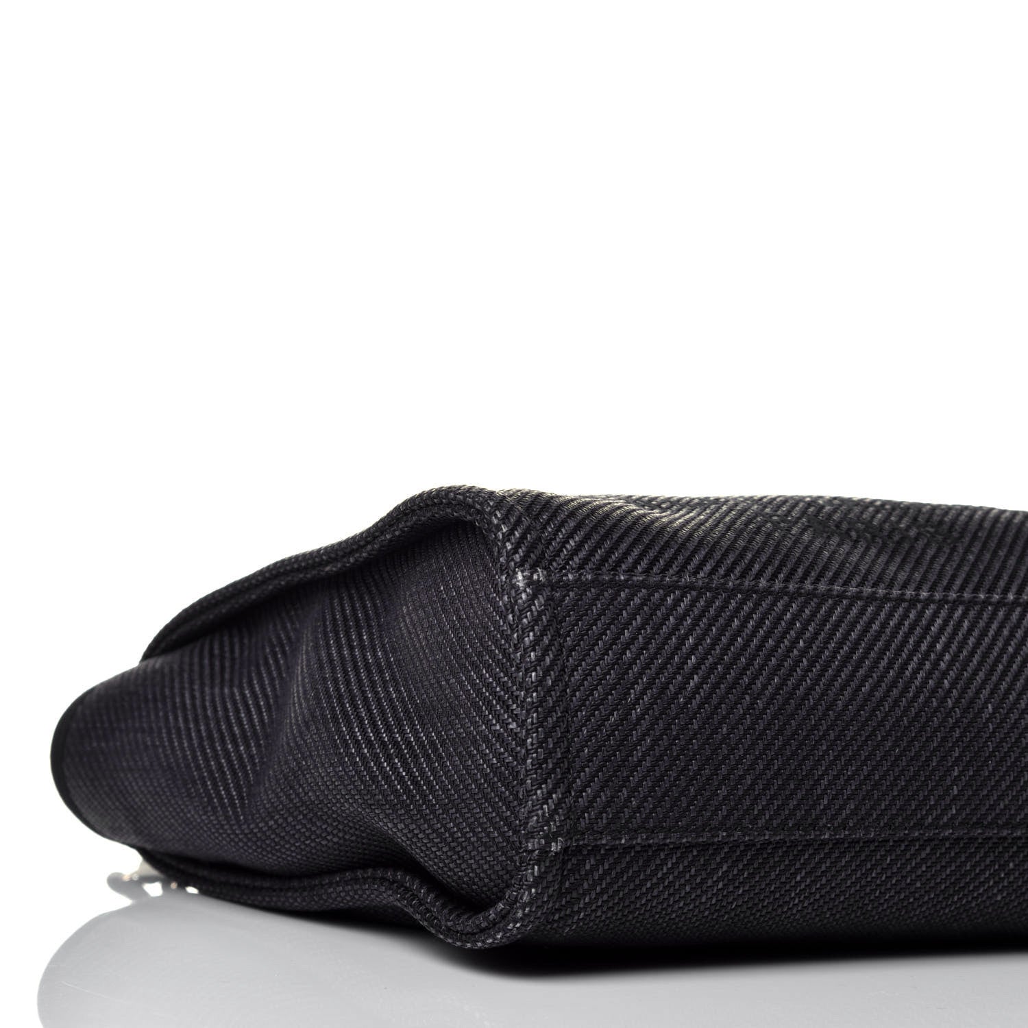 Chanel Mixed Fibers Calfskin Mini Deauville Tote Black 6 of 8
