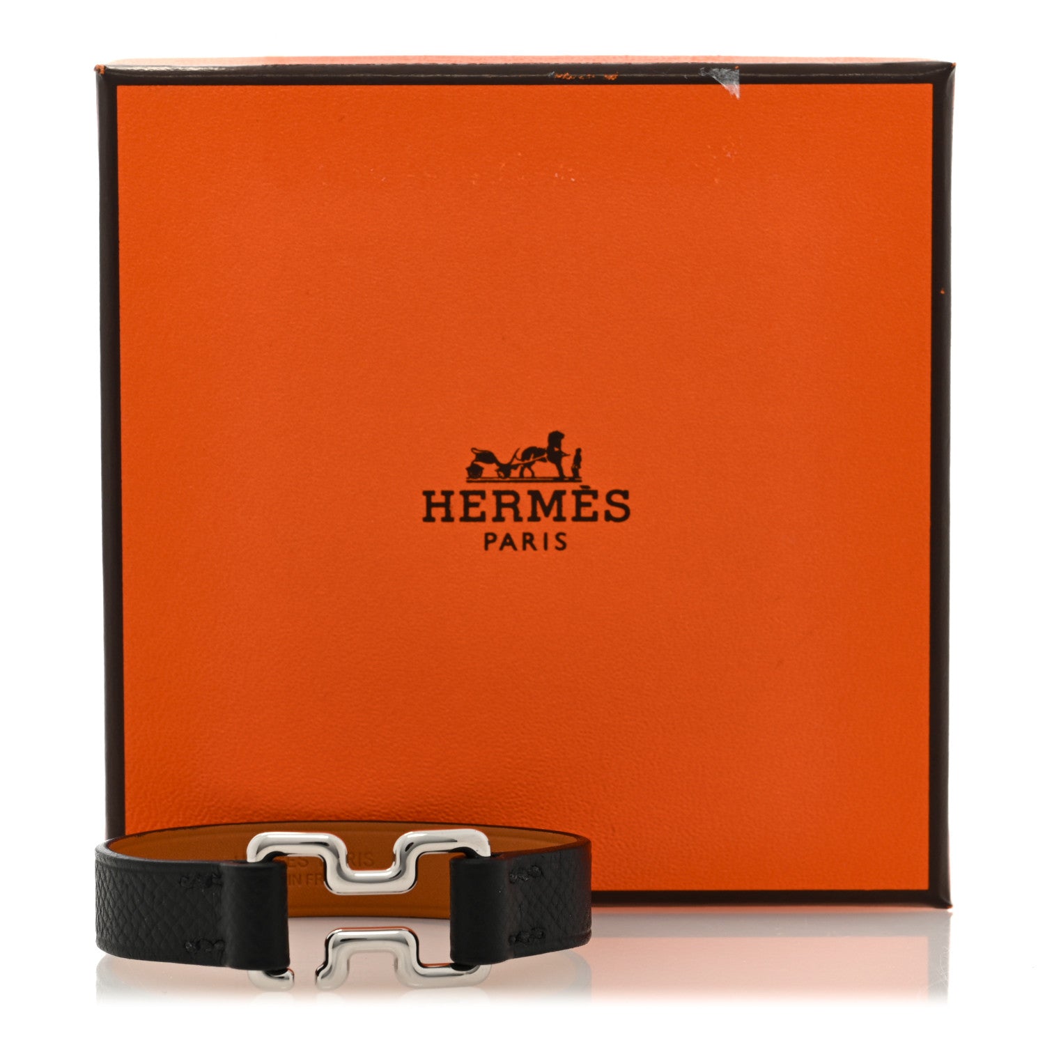 Hermes Epsom Night Bracelet T3 Black 7 of 7