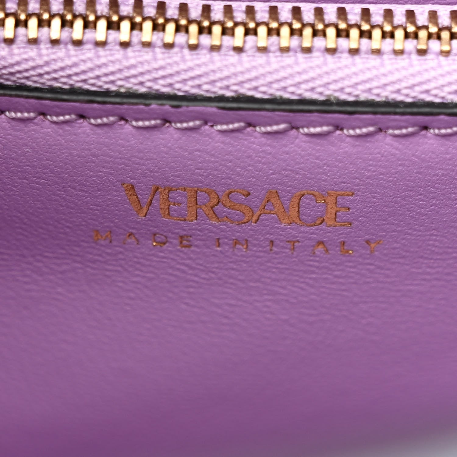 Versace Calfskin Medium La Medusa Top Handle Handbag Light Blue 6 of 11
