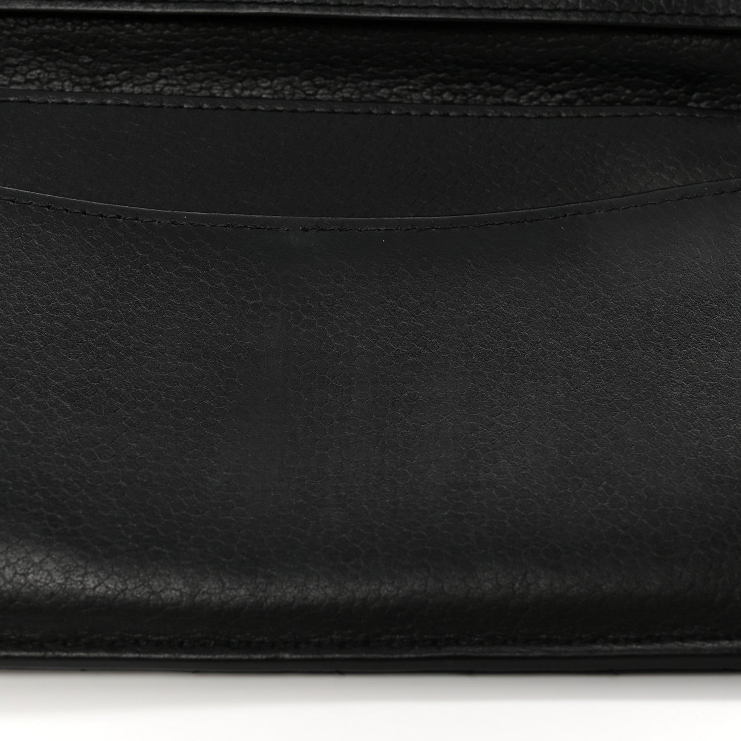 Chanel Caviar Quilted Yen Wallet Black 10 of 14