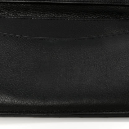 Chanel Caviar Quilted Yen Wallet Black 10 of 14