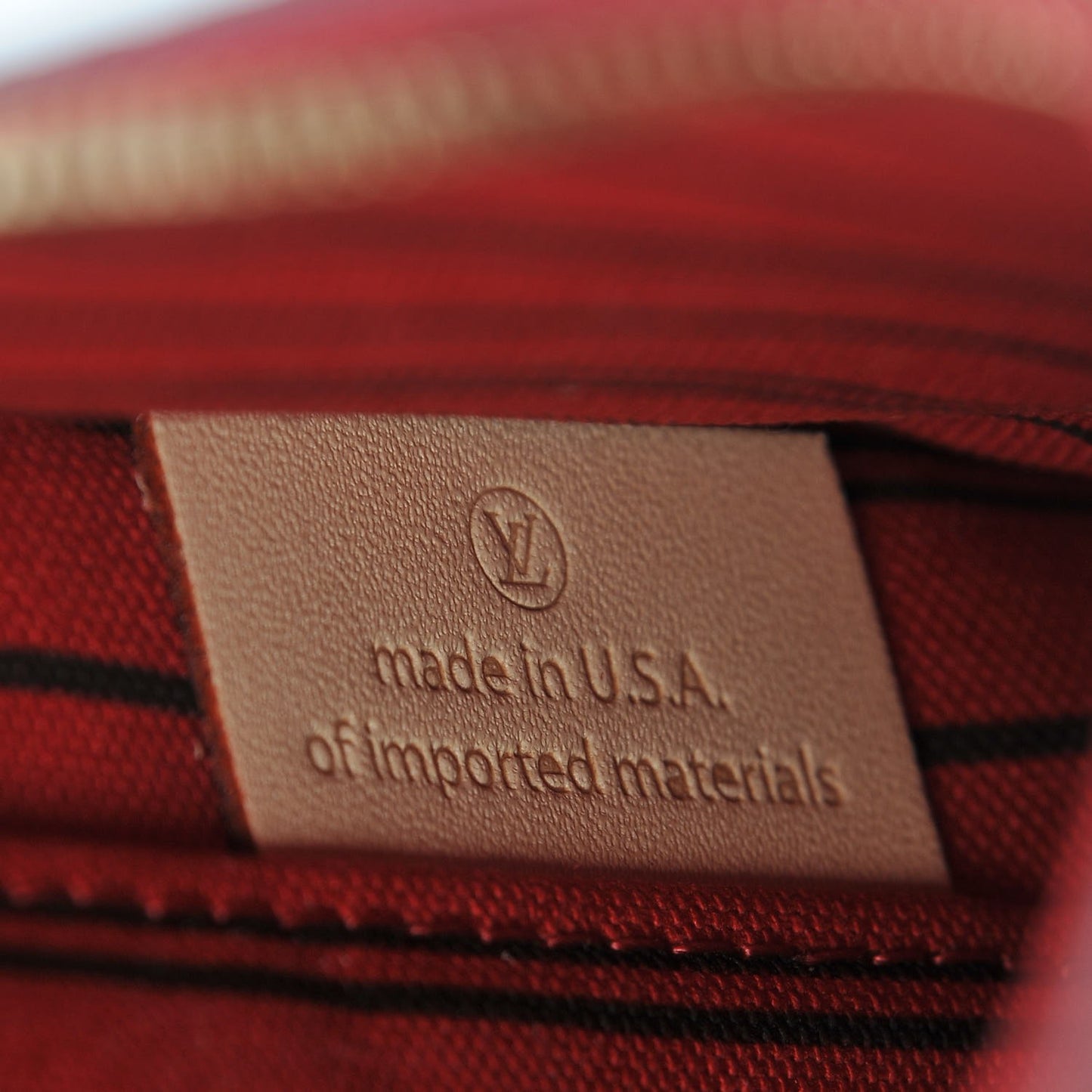Monogram Neverfull MM GM Pochette Cherry