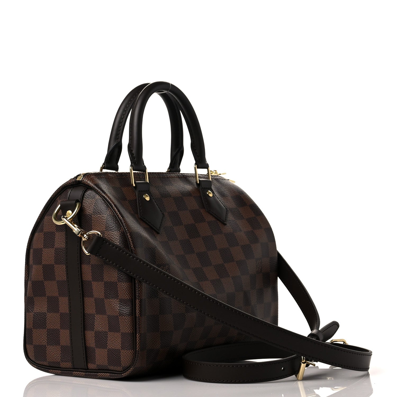 Louis Vuitton Damier Ebene Speedy Bandouliere 25 3 of 8