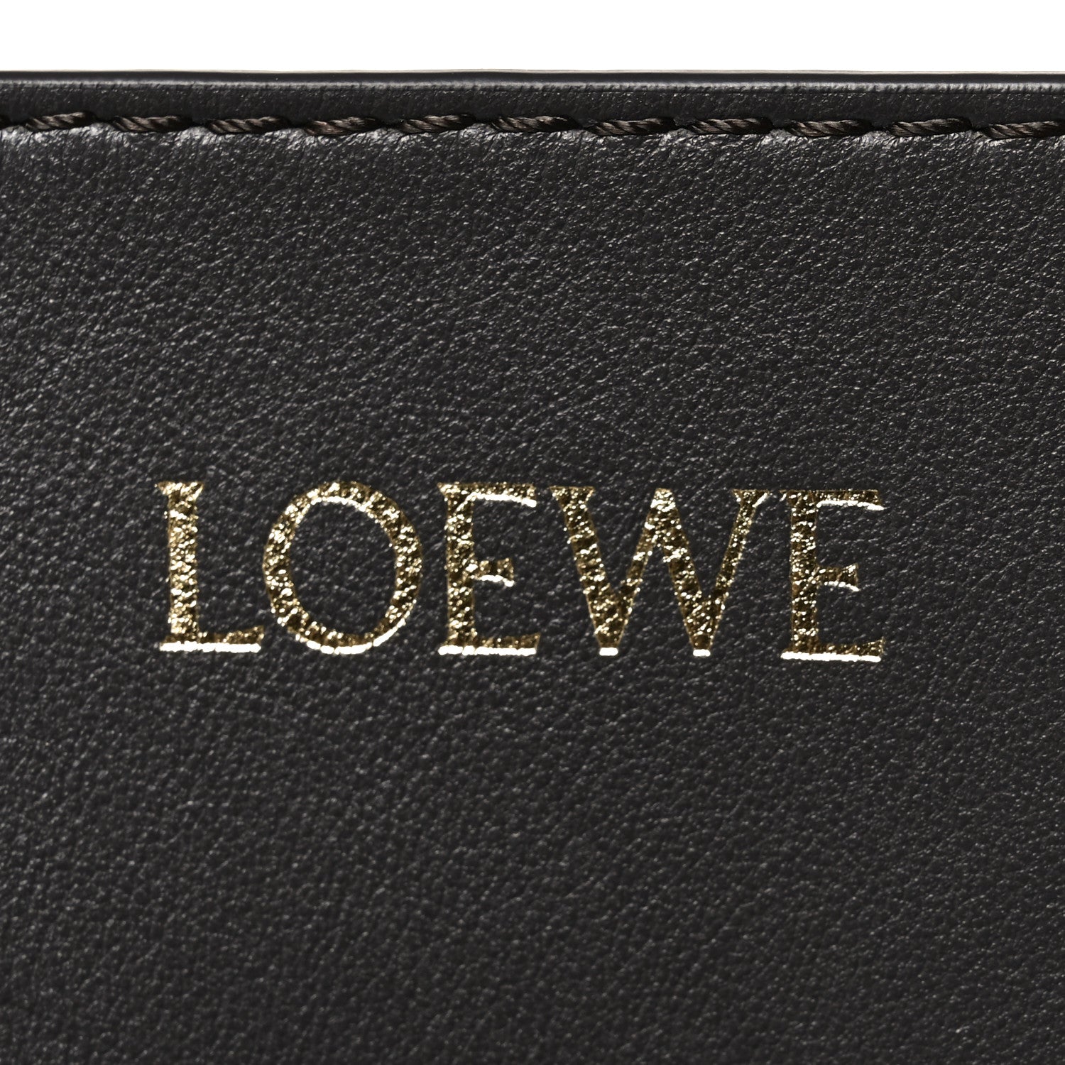 Loewe Shiny Calfskin Large Puzzle Fold Tote Dark Grey 7 of 10
