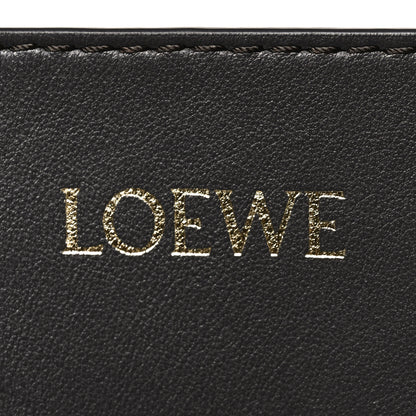 Loewe Shiny Calfskin Large Puzzle Fold Tote Dark Grey 7 of 10