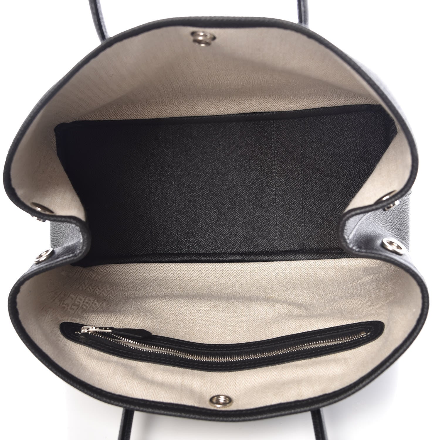 Hermes Epsom Garden Party 30 TPM Black 5 of 9