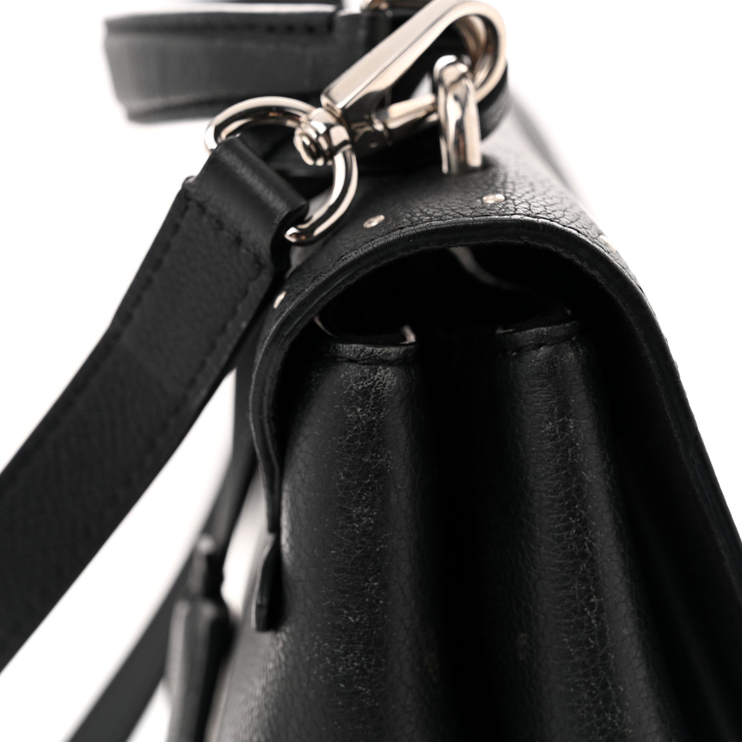 Louis Vuitton Soft Calfskin My Lockme Studs Black 14 of 15