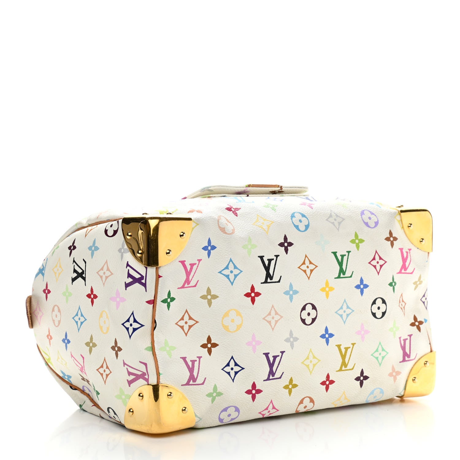 Louis Vuitton Monogram Multicolor Speedy 30 White 4 of 11