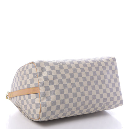 Louis Vuitton Damier Azur Speedy Bandouliere 35 4 of 14
