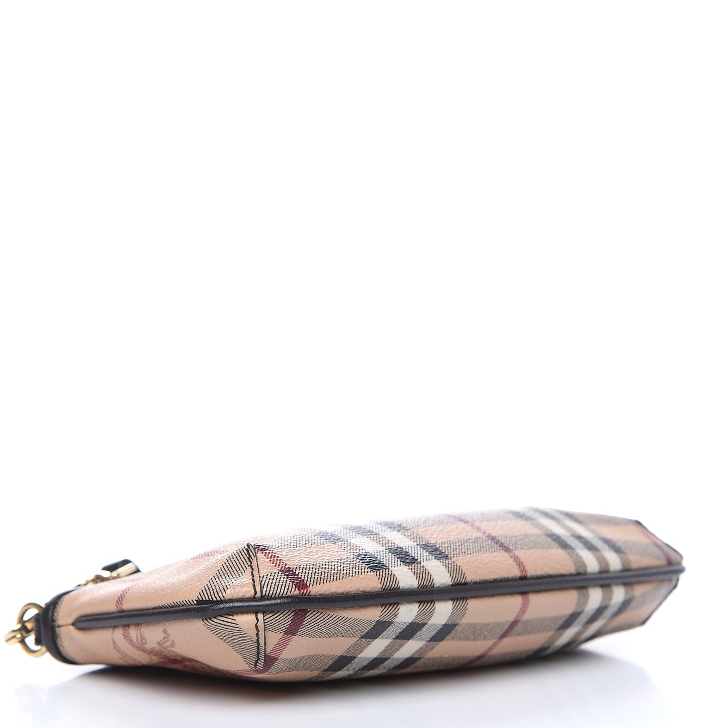 Haymarket Check Clara Pochette Chocolate