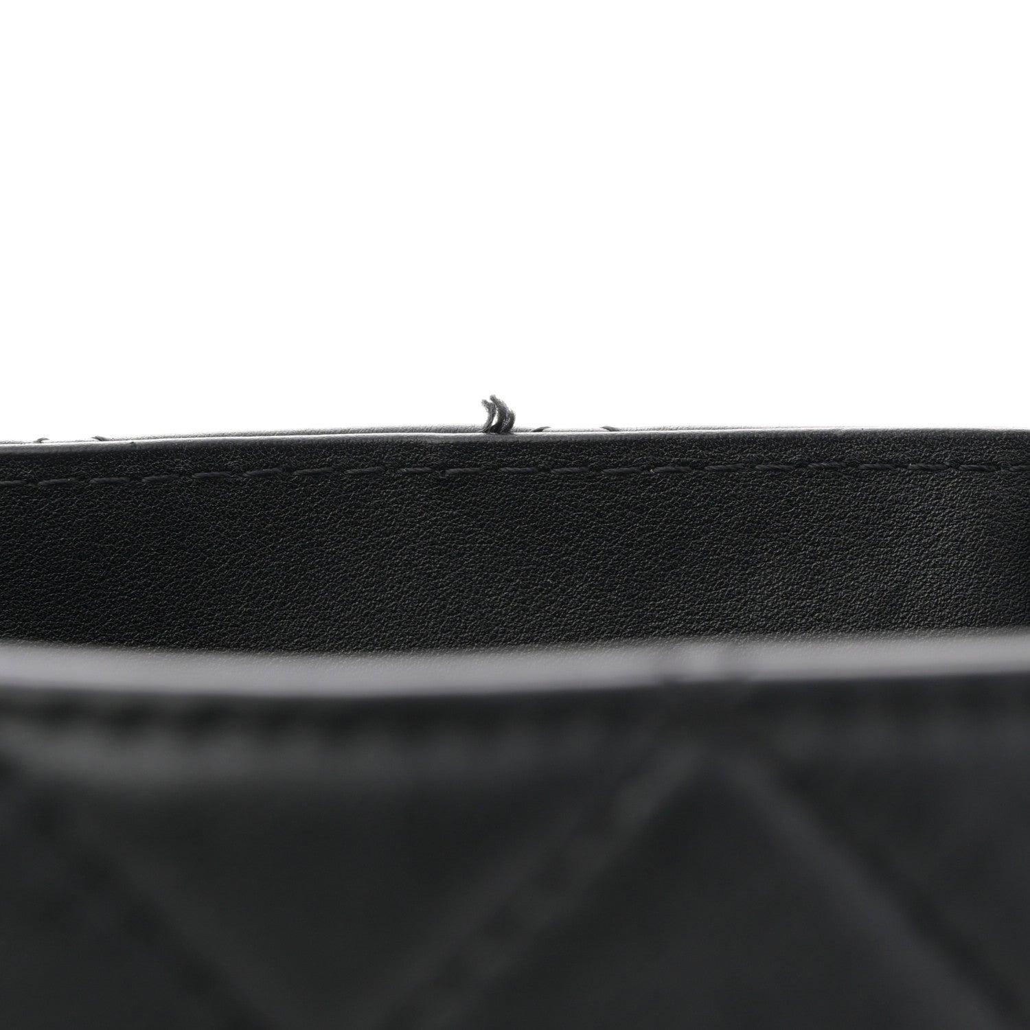 Chanel Calfskin Quilted Ultra Pocket Shopping Tote Black 11 of 12