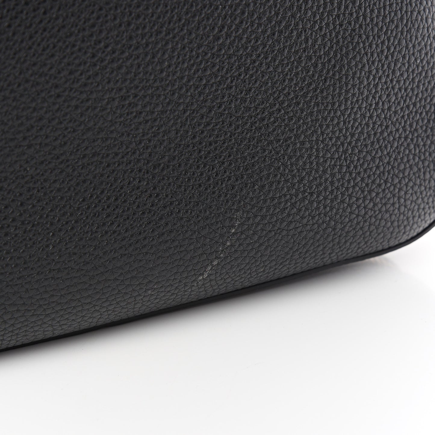 Grained Calfskin Tara Hobo Black