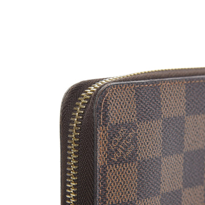 Louis Vuitton Damier Ebene Zippy Wallet 7 of 9