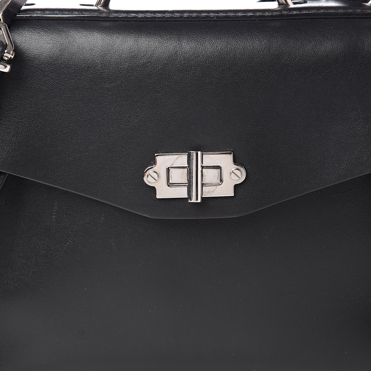 Proenza Schouler Calfskin Small Hava Top Handle Bag Black 11 of 11