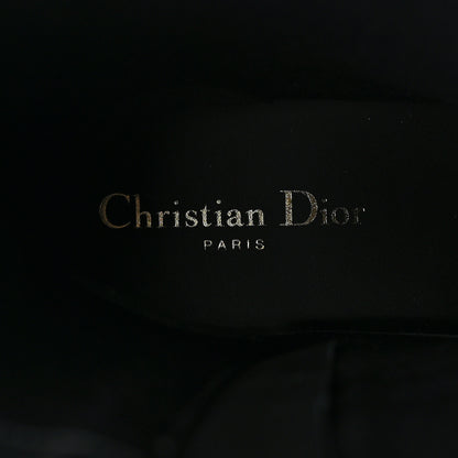 Christian Dior Neoprene Rubber Diorground Low Boots 38 Black 9 of 9